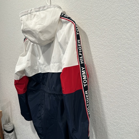 Tommy Hilfiger Colorblock Windbreaker Jacket Size Small - Picture 12 of 13